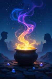 Emotional Alchemy, the transformation of emotional lead into spiritual gold, the process of transmutation
