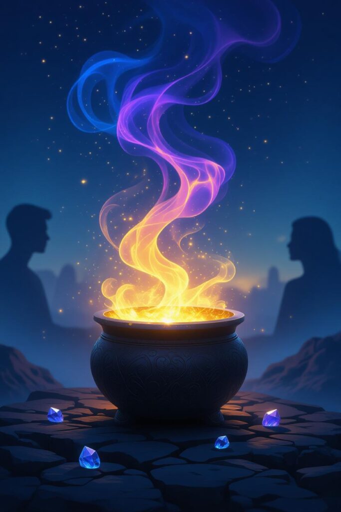 Emotional Alchemy, the transformation of emotional lead into spiritual gold, the process of transmutation